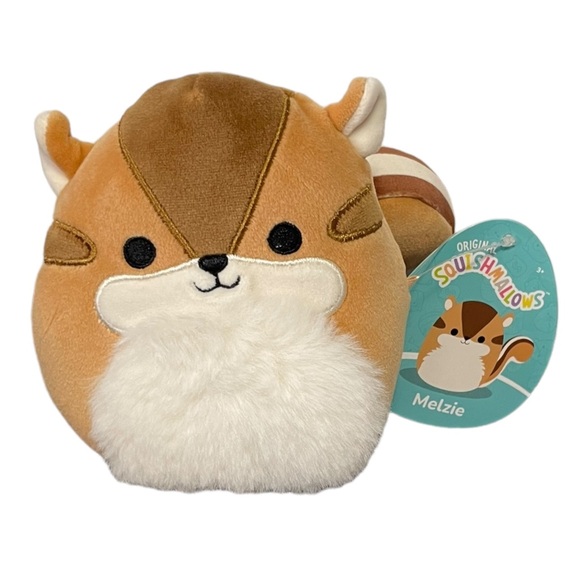 Melzie The Chipmunk 5” Squishmallow - Picture 1 of 3